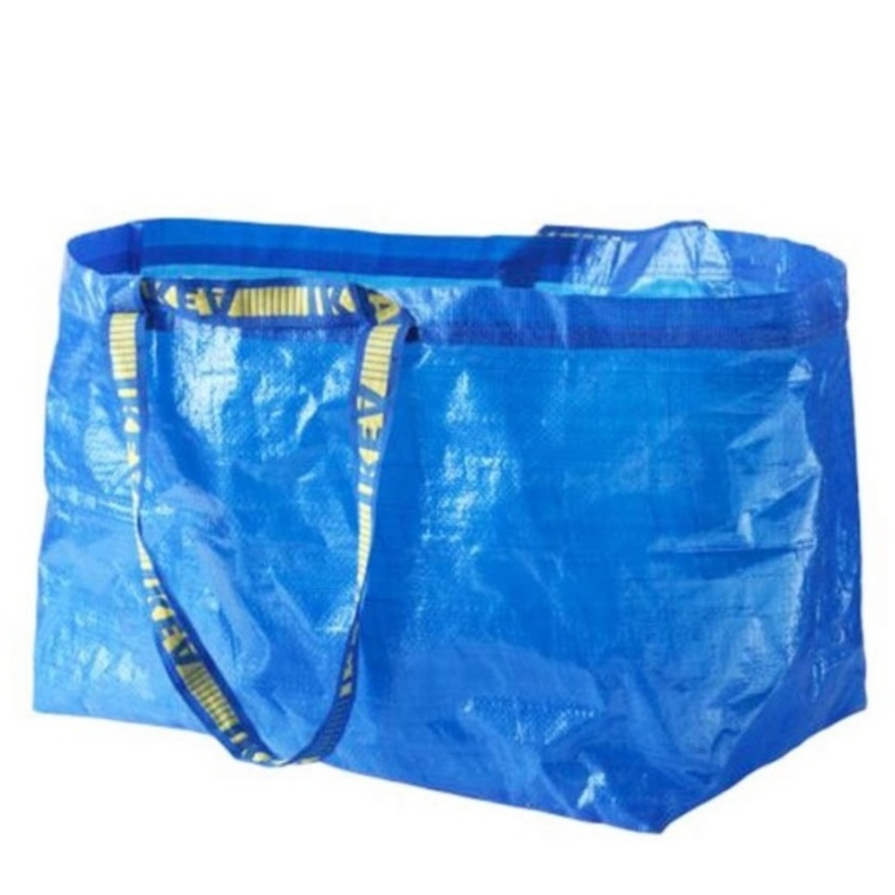 SET OF 2 IKEA FRAKTA - the famous blue bag